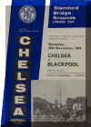 1964-65 Chelsea v. Blackpool programme cover