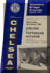 1964-65 Chelsea v. Tottenham Hotspur programme cover