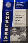 1964-65 Chelsea v. Stoke City programme cover