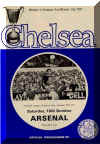 1971-72 Chelsea v. Arsenal programme cover