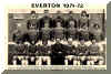 1971-72 Everton team photograph