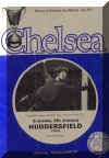 1971-72 Chelsea v. Huddersfield Town programme cover