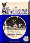 1971-72 Chelsea v. Ipswich Town programme cover