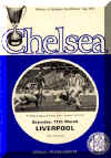 1971-72 Chelsea v. Liverpool programme cover