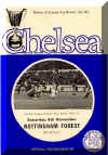 1971-72 Chelsea v. Nottingham Forset programme cover