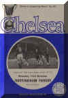 1971-72 Chelsea v. Nottingham Forest programme cover