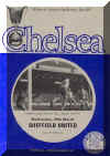 1971-72 Chelsea v. Sheffield United programme cover