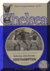 1971-72 Chelsea v. Southampton programme cover