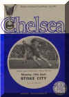 1971-72 Chelsea v. Stoke City programme cover