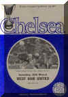 1971-72 Chelsea v. West Ham United programme cover