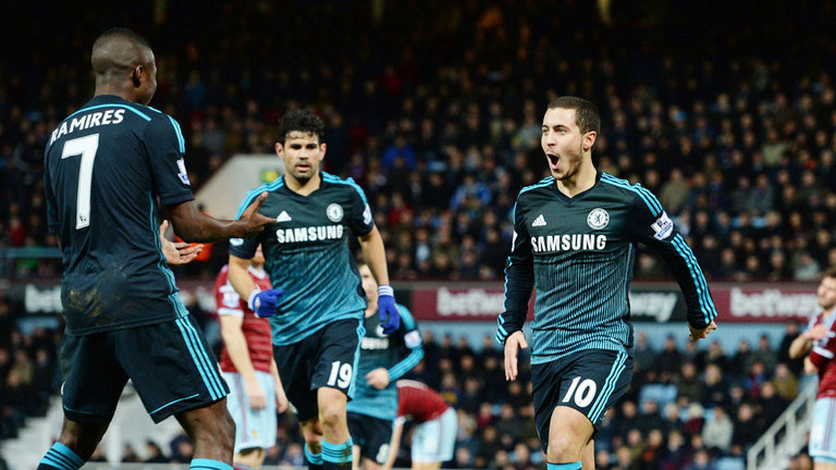 Chelsea celebrate