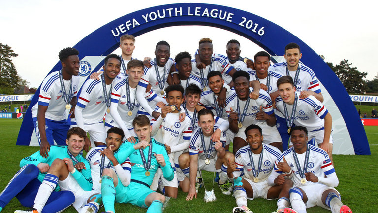 Chelsea UEFA Youth League Winners