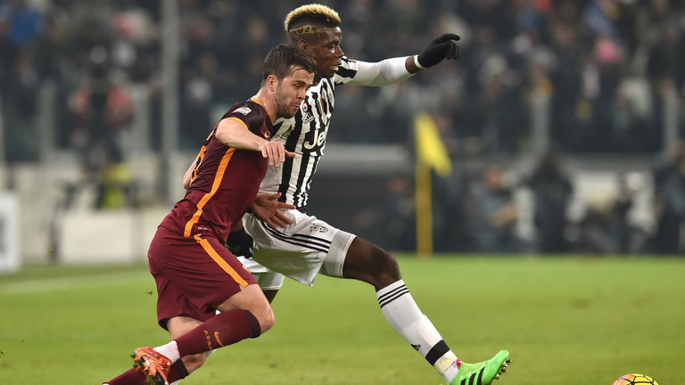 Miralem Pjanic and Paul Pogba
