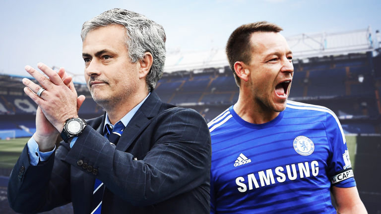 Jose Mourinho and John Terry