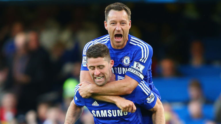 Gary Cahill and John Terry