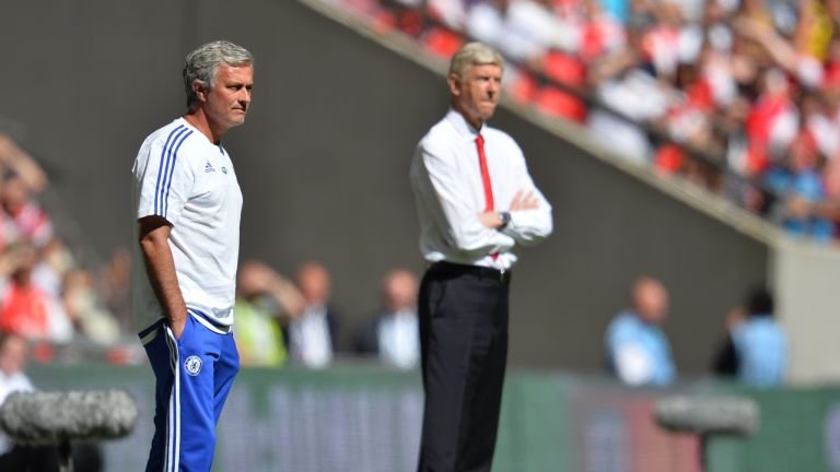 Jose Mourinho and Arsene Wenger
