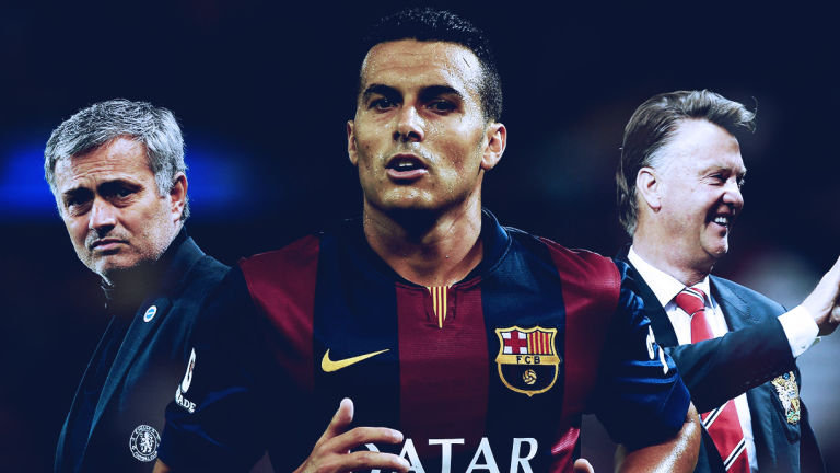 Jose Mourinho, Pedro and Louis van Gaal