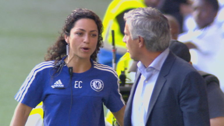 Eva Carneiro and Jose Mourinho