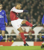 Thierry Henry's first goal