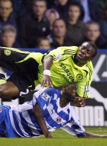Shaun Wright-Phillips in action against Rerading