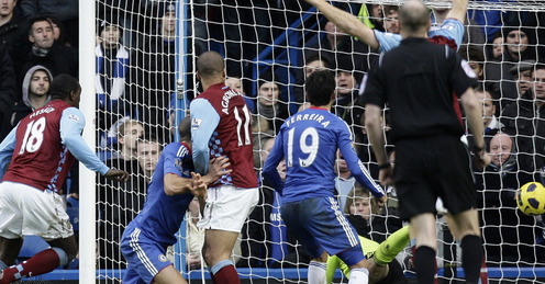 Ciaran Clark scores for Villa