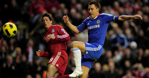 Fernando Torres and John Terry