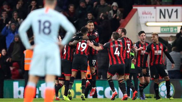 Bournemouth celebrate