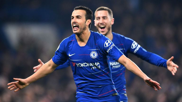 Pedro and Eden Hazard