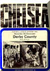 1972-73 Chelsea v. Derby County programme cover