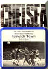 1972-73 Chelsea v. Ipswich Town programme cover