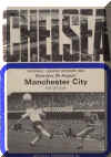 1972-73 Chelsea v. Manchester City programme cover