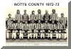 1972-73 Notts County team photograph