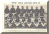 1972-73 West Ham United team photograph