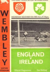 England vs. Ireland Programme (1965)