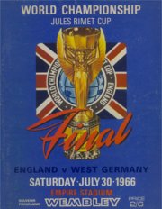 1966 World Cup Final programme