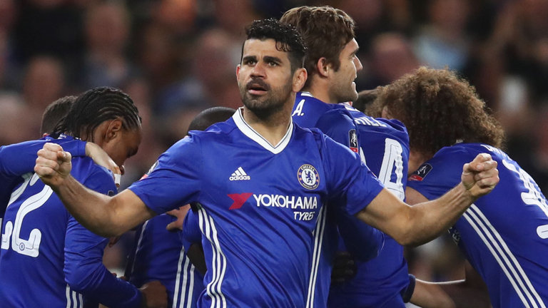 Chelsea celebrate