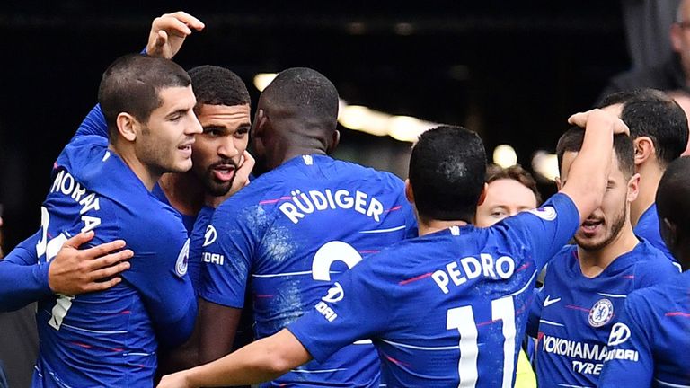 Loftus-Cheek celebration